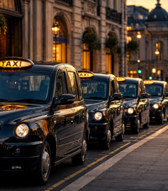 Professional taxi service